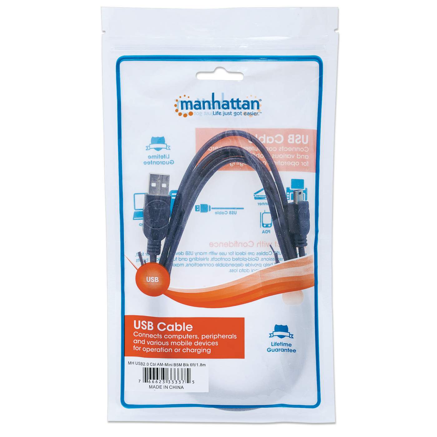 Cable para Dispositivos USB Mini-B de Alta Velocidad Packaging Image 2