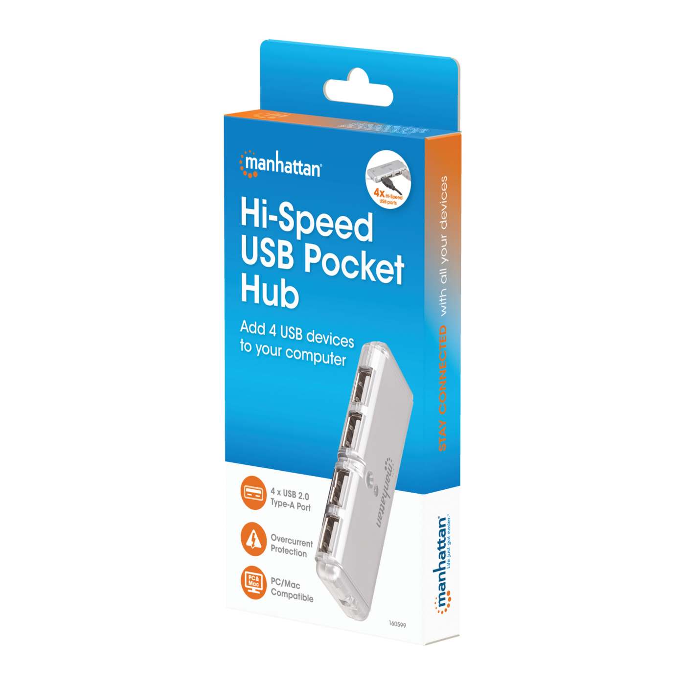 Hub de Bolsillo USB de Alta Velocidad 2.0 Packaging Image 2