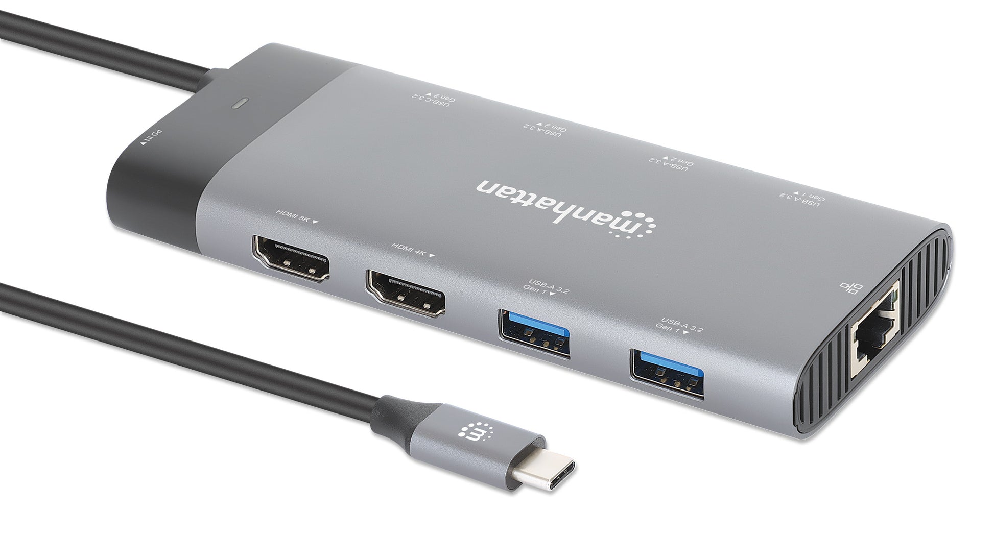 Docking Station USB-C para monitor dual 8K y carga PD Image 3