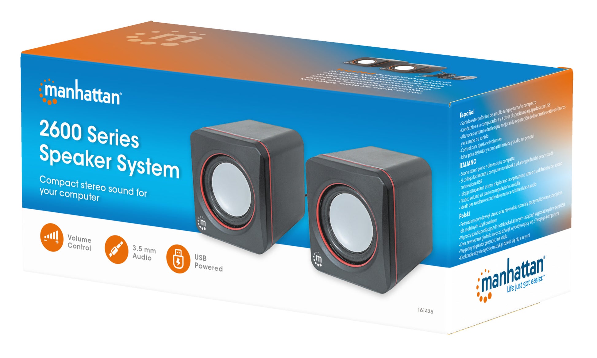 Sistema de altavoces Serie 2600 Packaging Image 2