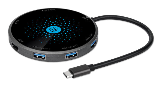 Docking USB-C con base de carga inalámbrica Image 1