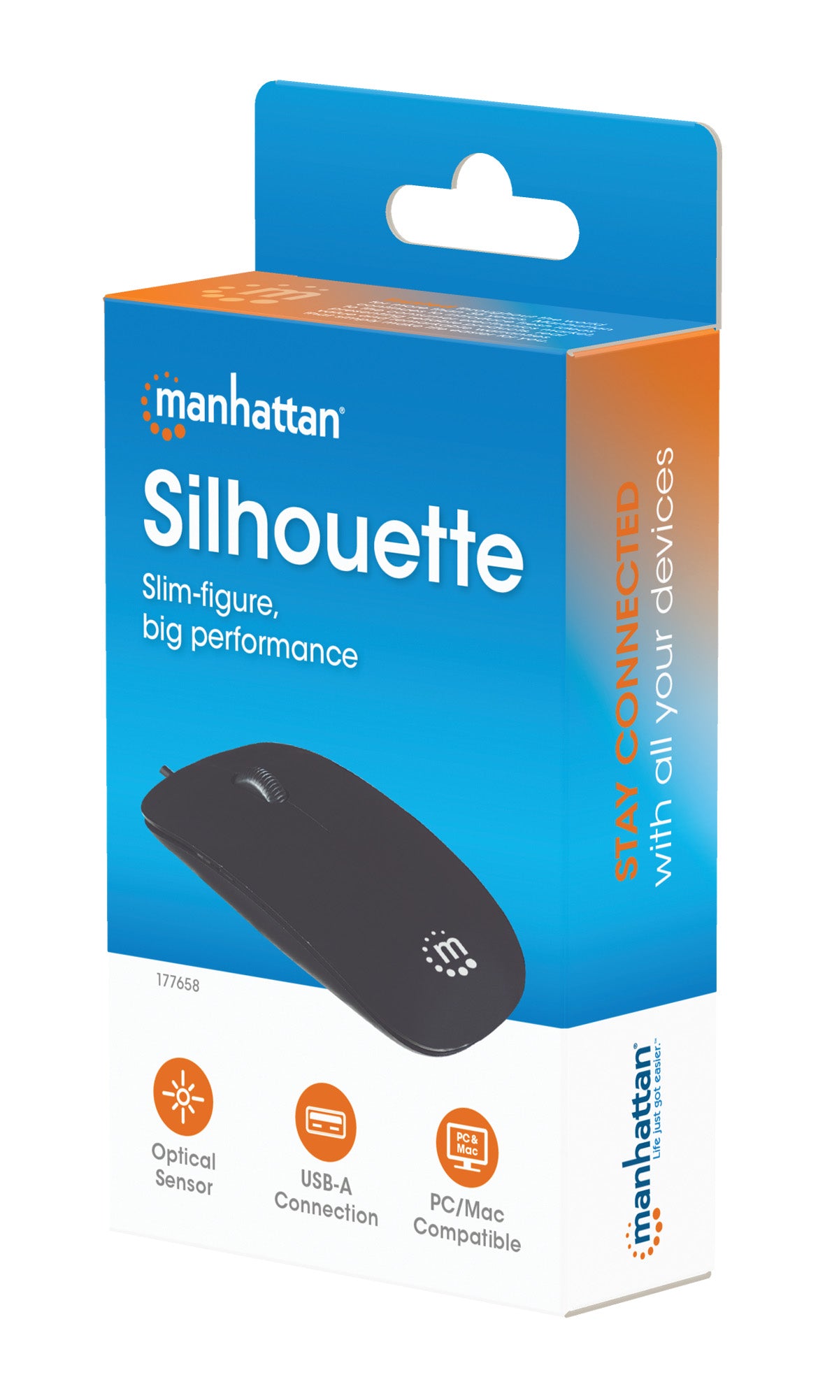 Mini Mouse Óptico Silueta Packaging Image 2