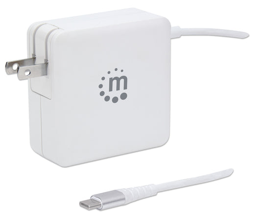 Cargador de energía PD con cable USB-C integrado – 60 W Image 1