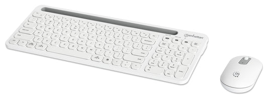 Kit de teclado y mouse inalámbricos con conexión dual USB y Bluetooth Image 1