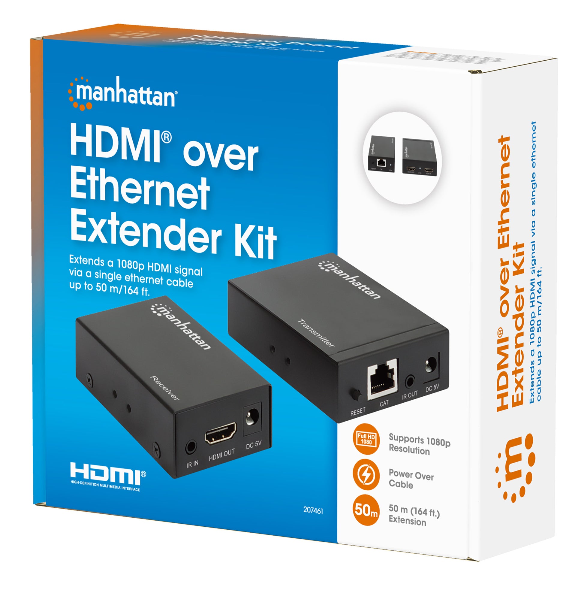Kit extensor HDMI sobre Ethernet 1080p Packaging Image 2