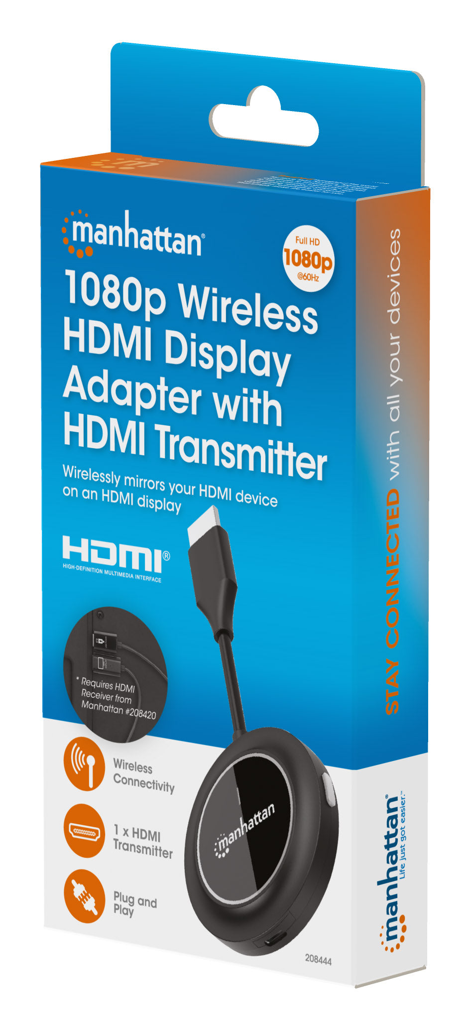 Transmisor de video inalámbrico HDMI 1080p Packaging Image 2