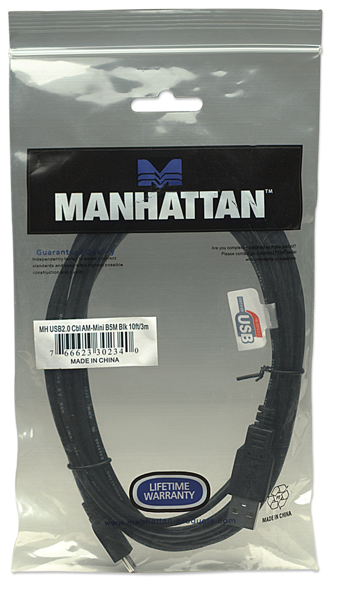 Cable para Dispositivos USB Mini-B de Alta Velocidad Packaging Image 2