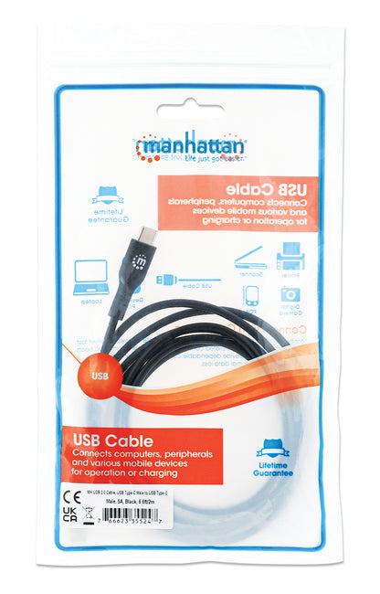 Cable de dispositivo USB 2.0 Tipo-C Packaging Image 2