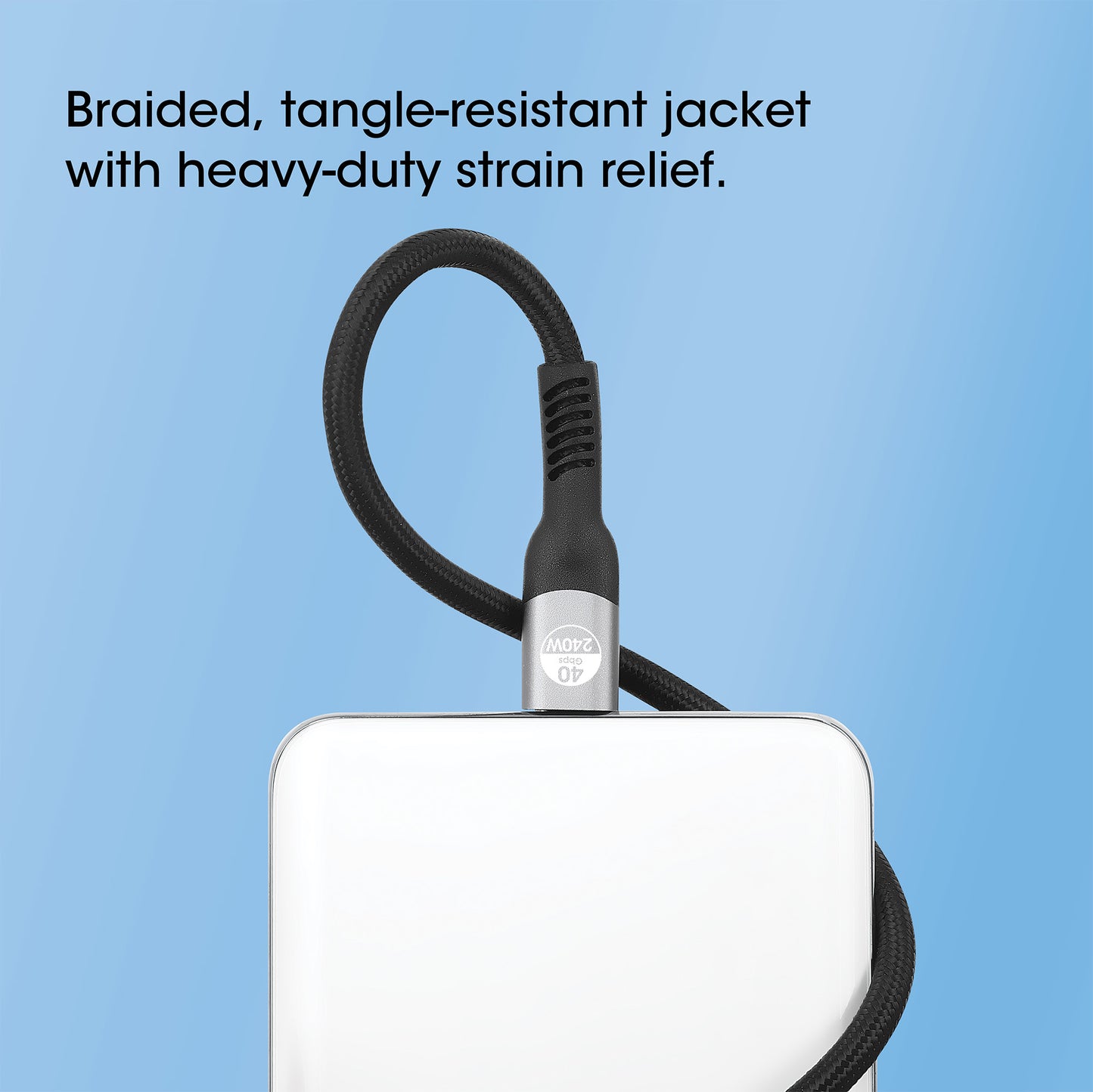 Cable USB4 de USB C a C, 40 Gbps, Video 8K y PD 3.1 para carga de 240 W Image 12