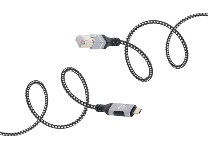 Cable de red USB-C a RJ-45 Gigabit Ethernet, 2 m Image 9