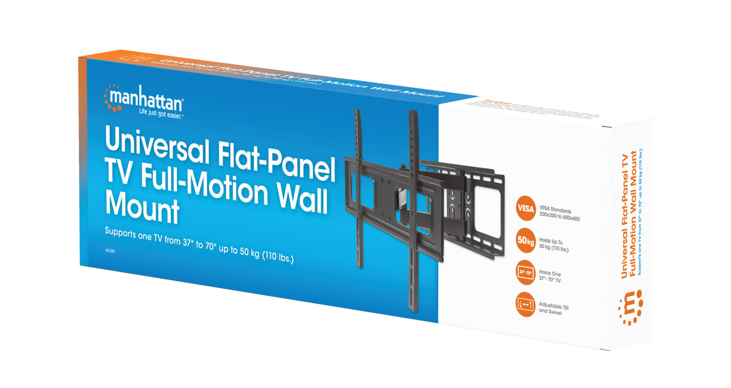 Soporte de Pared con Movimiento Completo para Pantallas de 37" a 70" Packaging Image 2