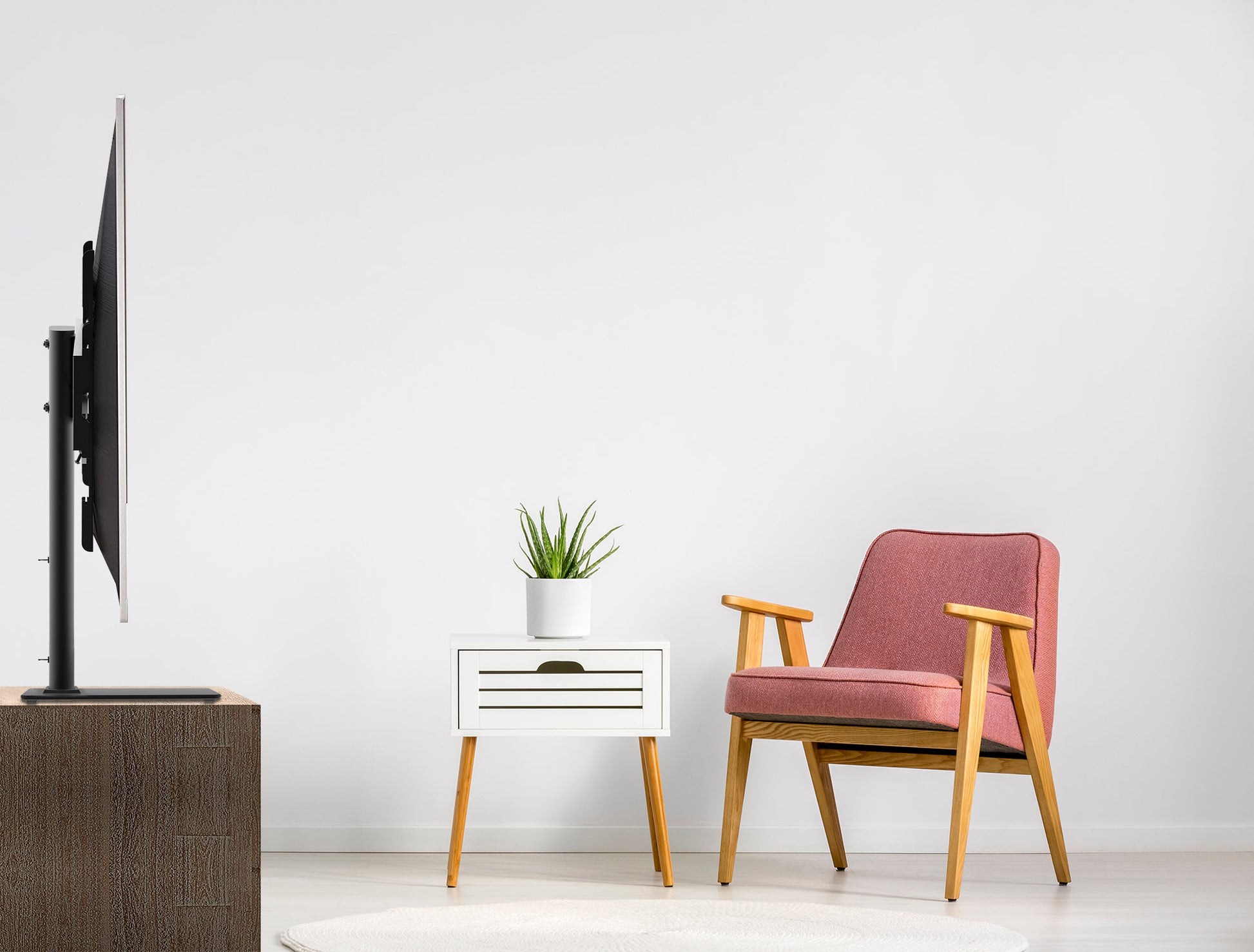 Soporte de montaje de TV, con altura ajustable Image 9