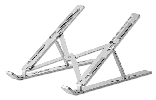 Soporte de aluminio para laptop o tablet con elevación ajustable, Premium Image 1