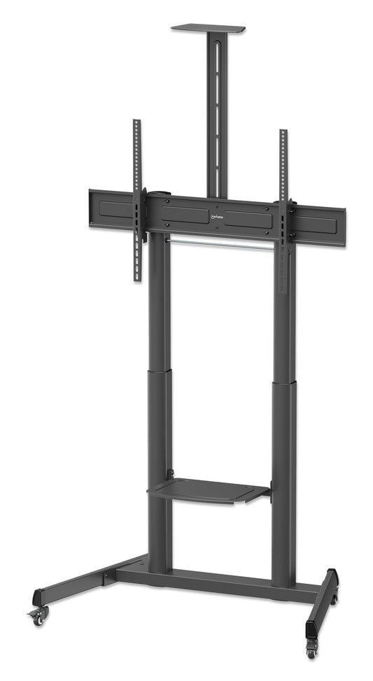 Soporte tipo Carrito con Ajuste de Altura sin Herramienta para Pantallas Grandes de 60" a 120" Image 1