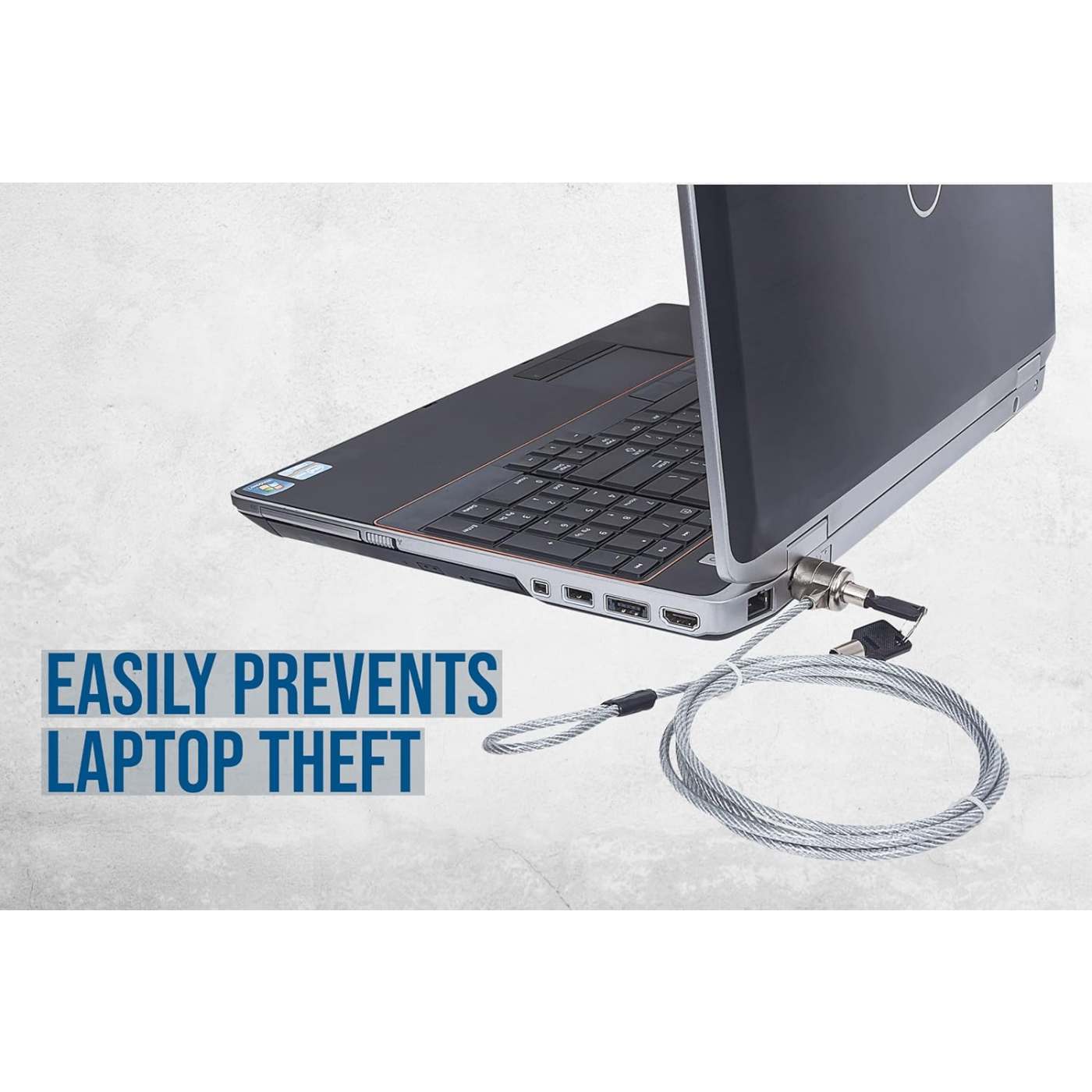 Candado de seguridad para laptop con ranura K-slot Image 7