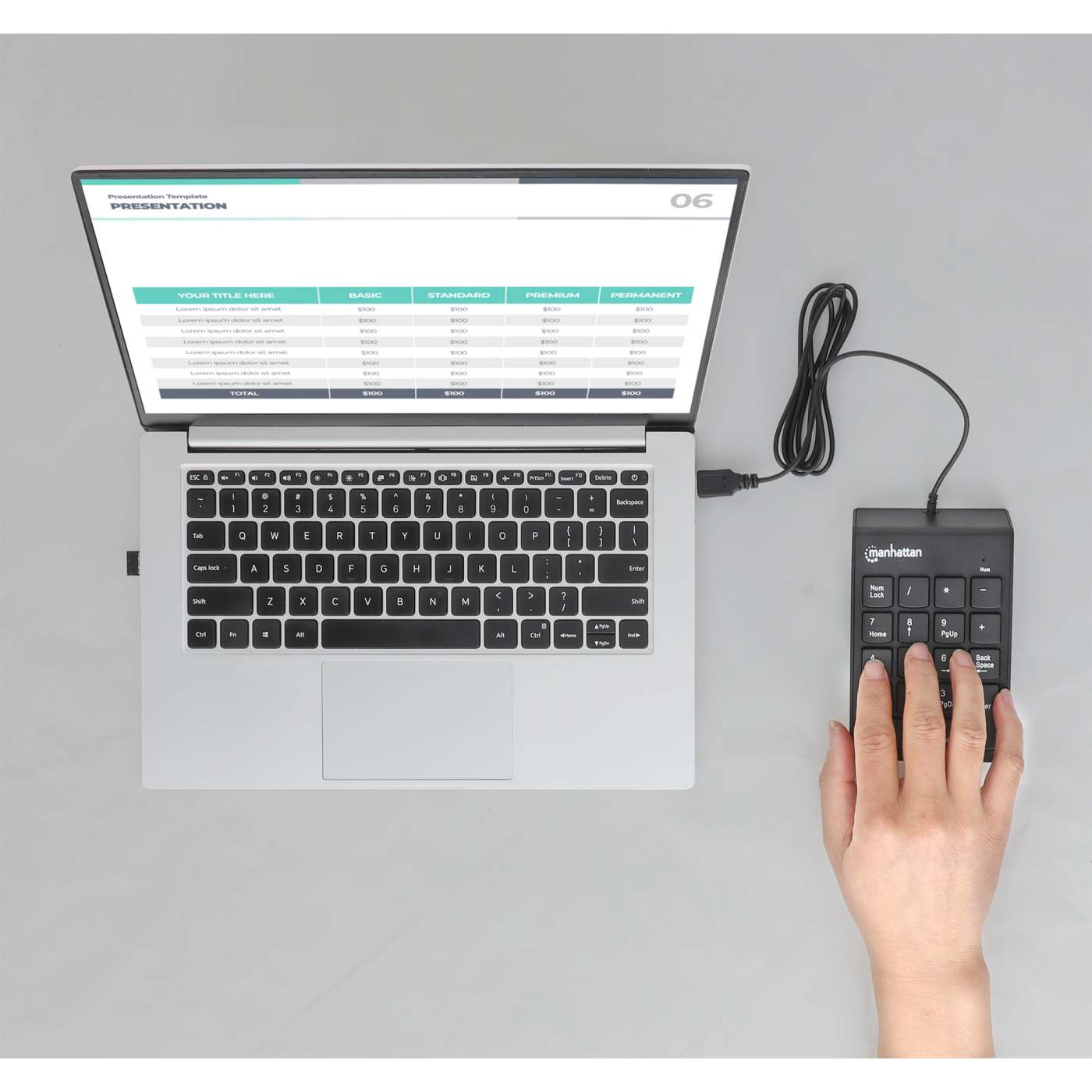 Teclado numérico alámbrico Image 8