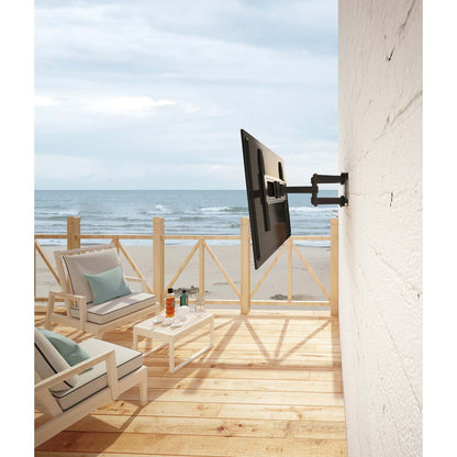 Soporte de pared para TV de movimiento completo para exteriores, para pantallas de 37" a 86" Image 2
