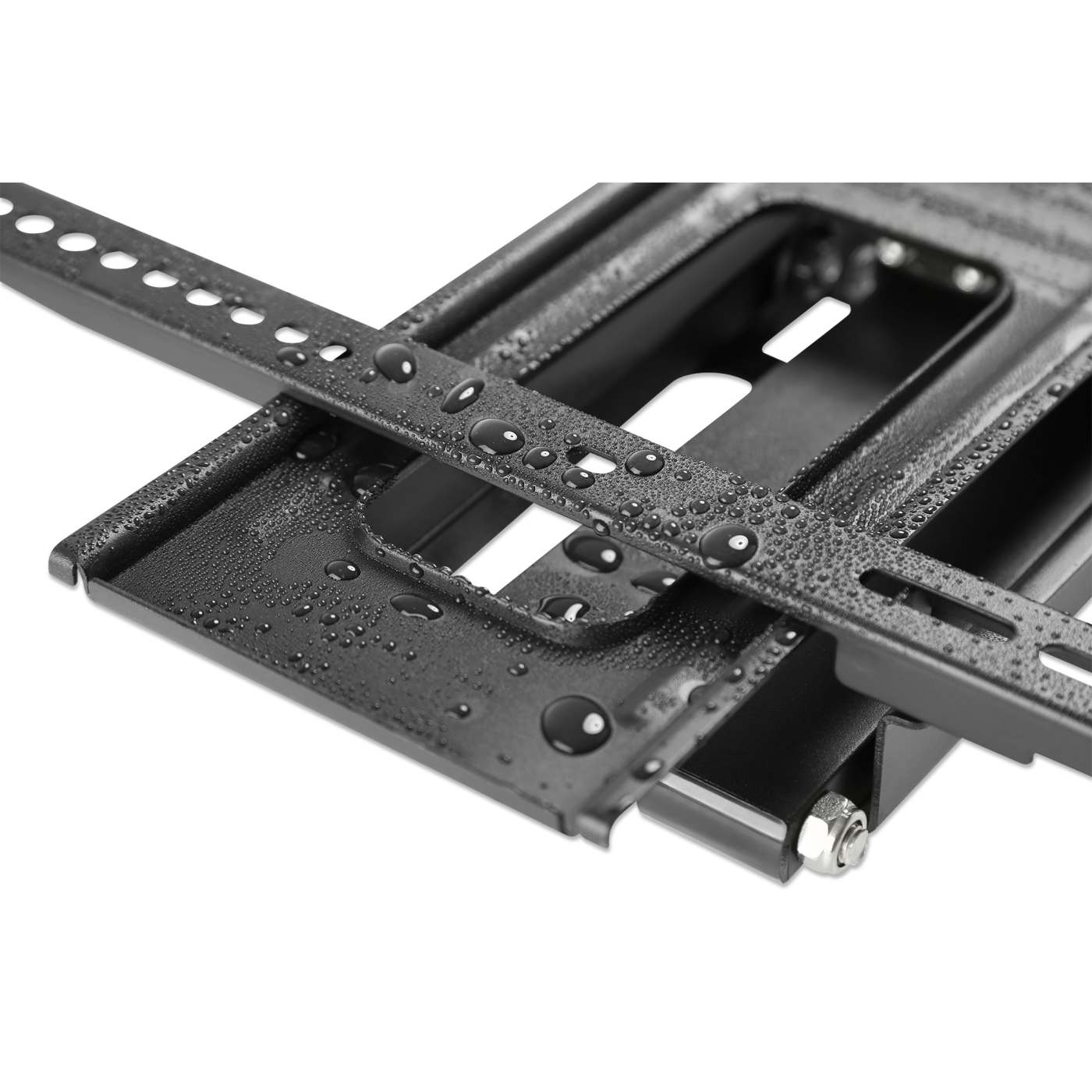 Soporte de pared para TV de movimiento completo para exteriores, para pantallas de 37" a 86" Image 9