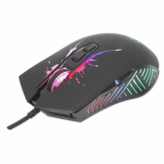 Mouse Gaming Óptico cableado USB con iluminación LED Image 1