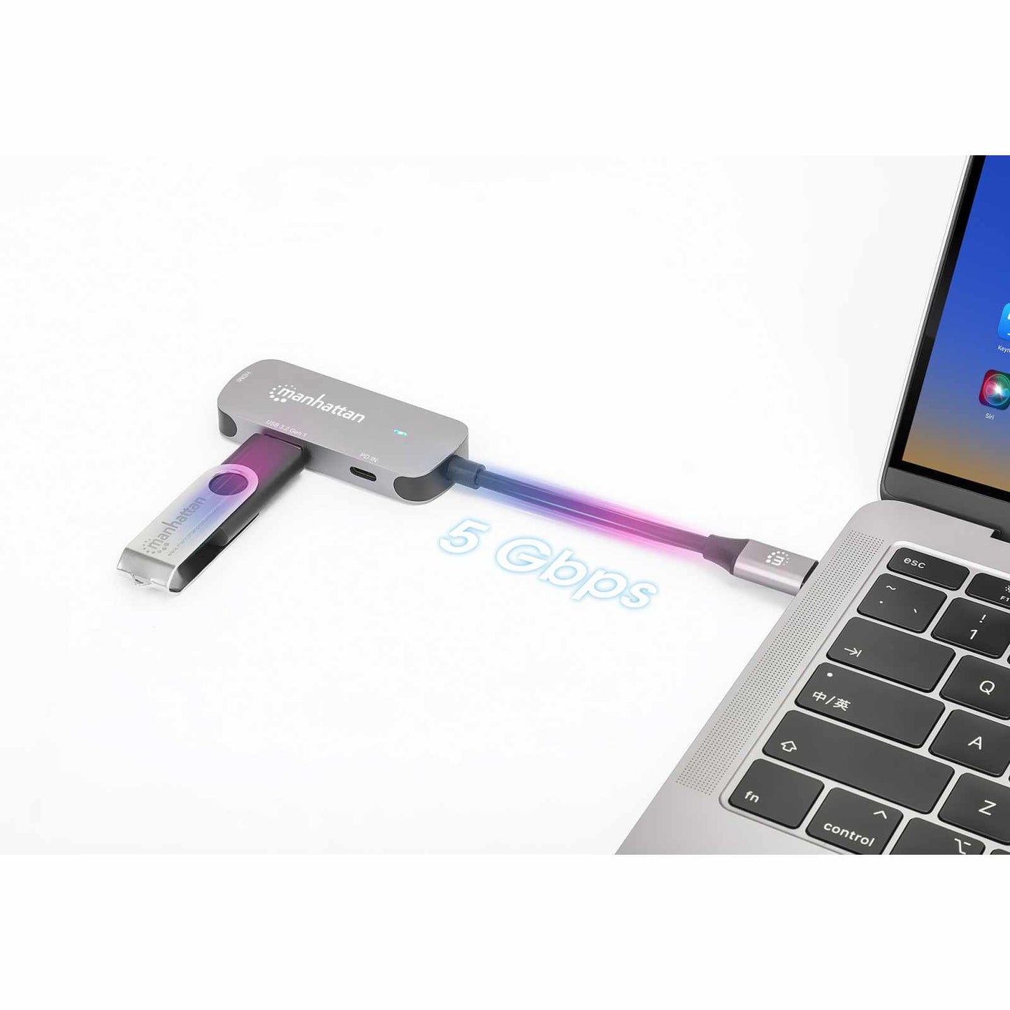 Convertidor Docking USB-C a HDMI, 3 en 1 con PD Image 4