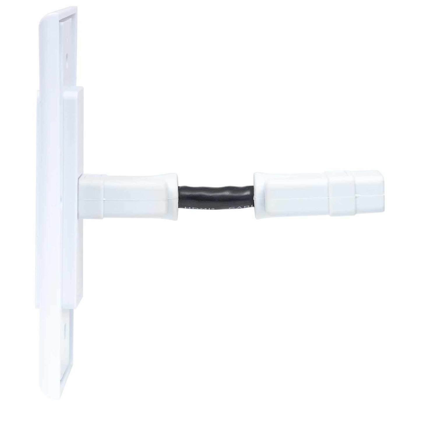Placa de pared (faceplate) con cople HDMI de 1 puerto, blanco Image 8
