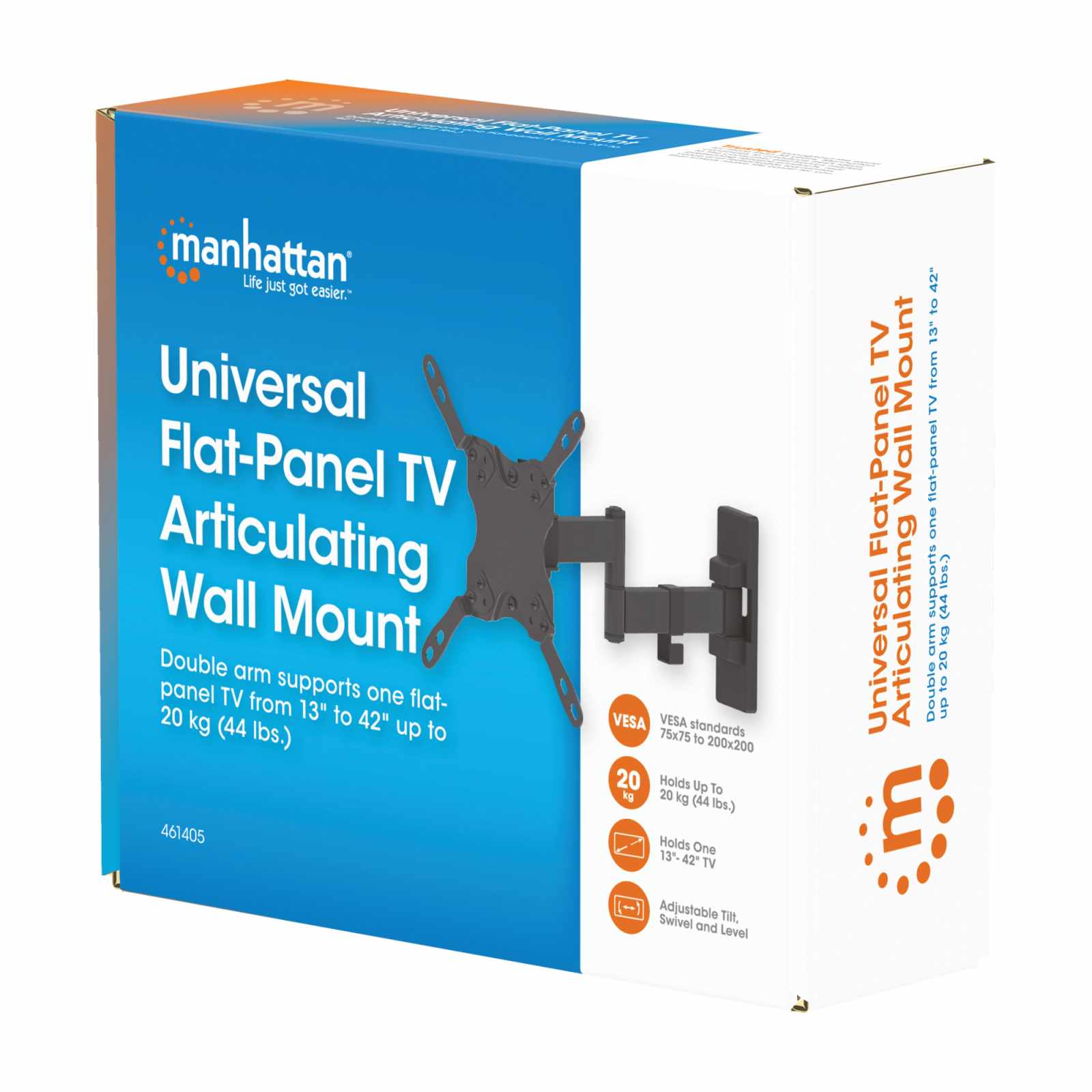 Soporte Articulado para Pantallas de 13" a 43" Packaging Image 2