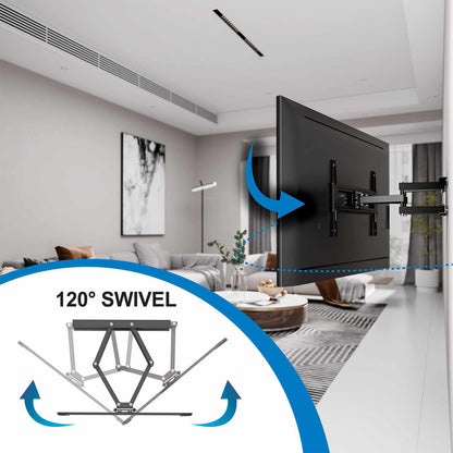 Soporte de Pared para Exteriores con Movimiento Completo para Pantallas de 37" a 86" Image 14