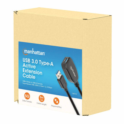 Cable de extensión activo USB 3.2 Gen 1 tipo A, 5 Gbps 5m Packaging Image 2