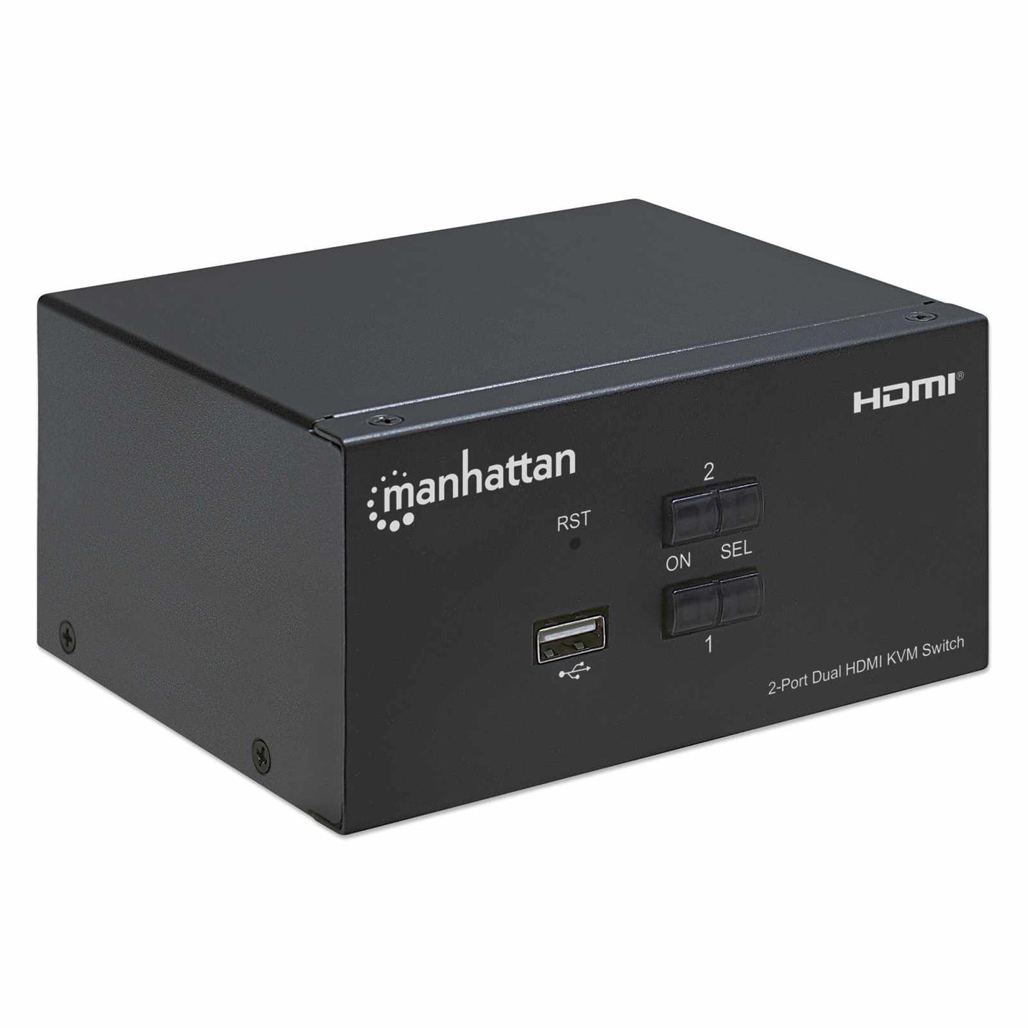 Switch KVM HDMI de 2 puertos y doble monitor  Image 3