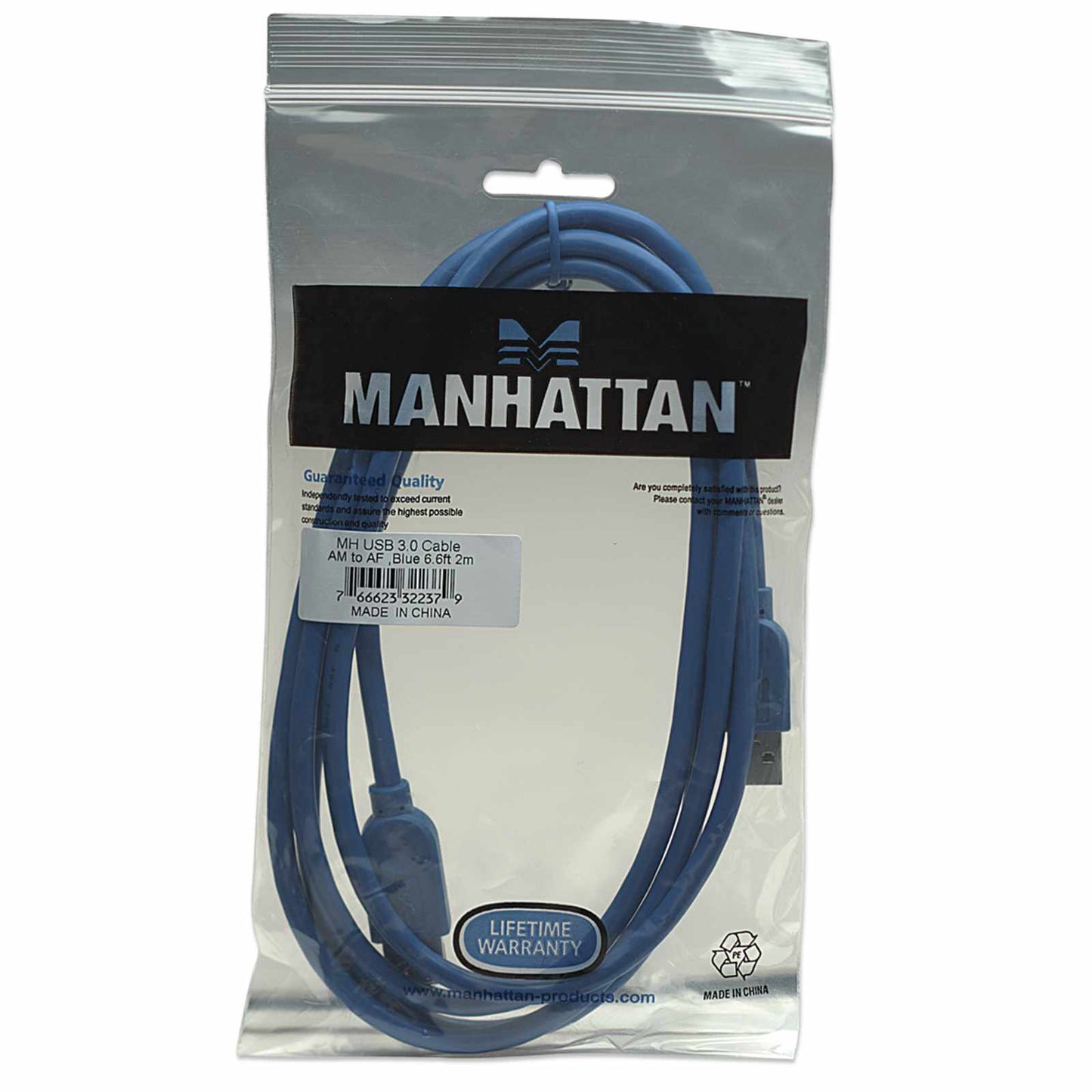 Cable de Extensión USB 3.2 Gen 1 Tipo A, 5Gbps 2m Packaging Image 2