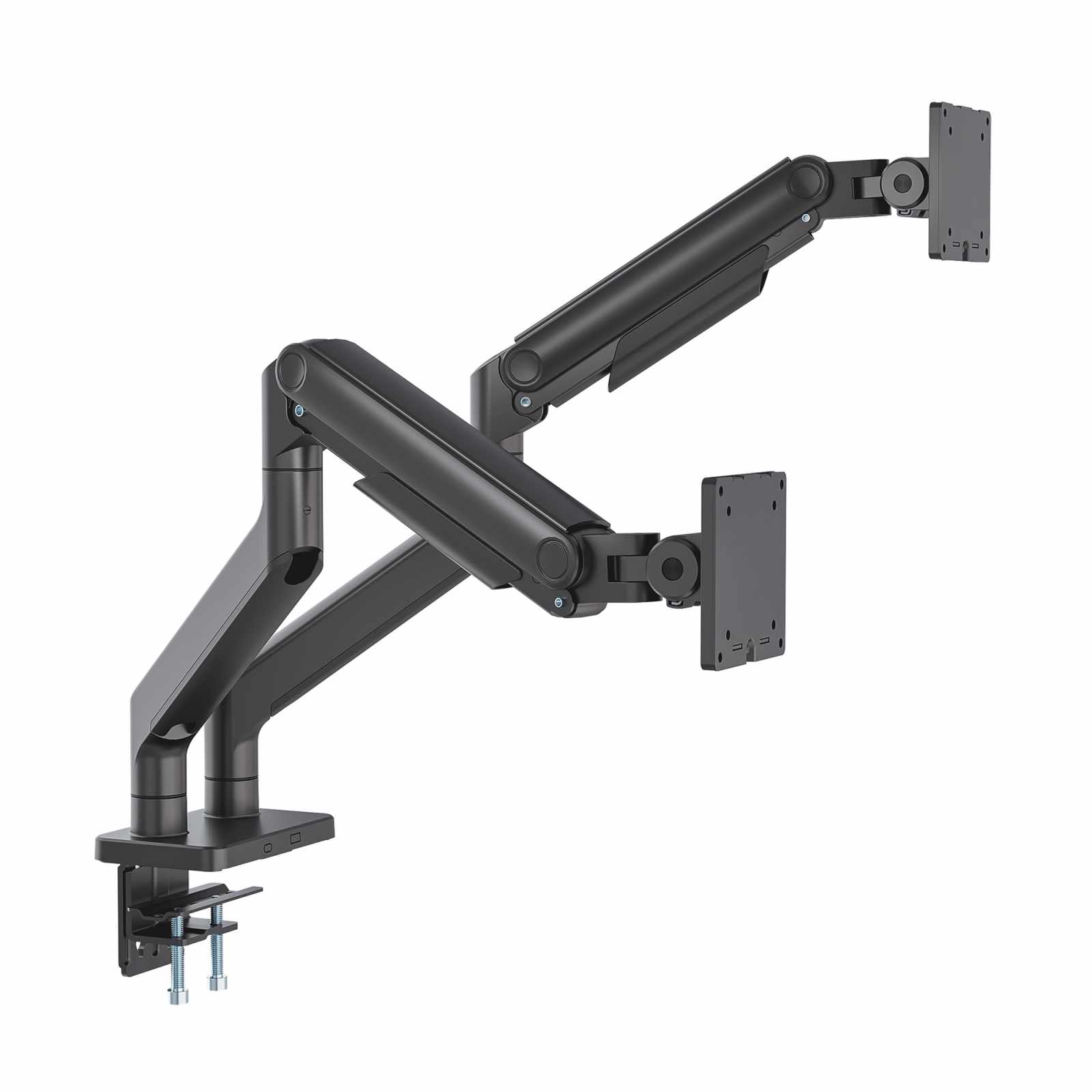 Soporte de aluminio con sistema de pistón para 2 monitores de 17" a 45" Image 7