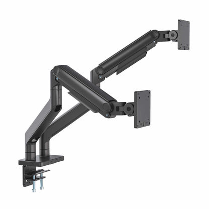 Soporte de aluminio con sistema de pistón para 2 monitores de 17" a 45" Image 7