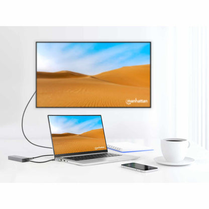 Estación Docking para conexión USB-C 7 en 1 con carga de energía Image 9