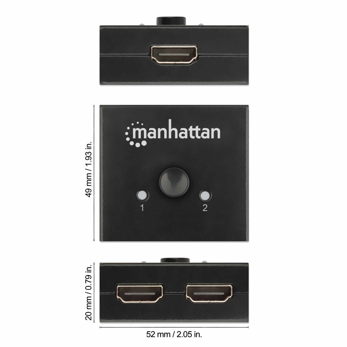 Switch bidireccional HDMI 4K de 2 puertos Image 8