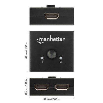 Switch bidireccional HDMI 4K de 2 puertos Image 8