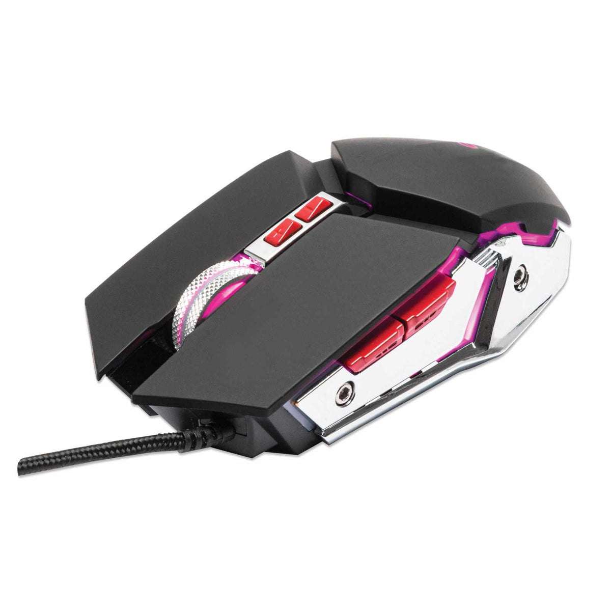 Mouse óptico Gaming LED con cable, iluminación RGB, 7 botones Image 6