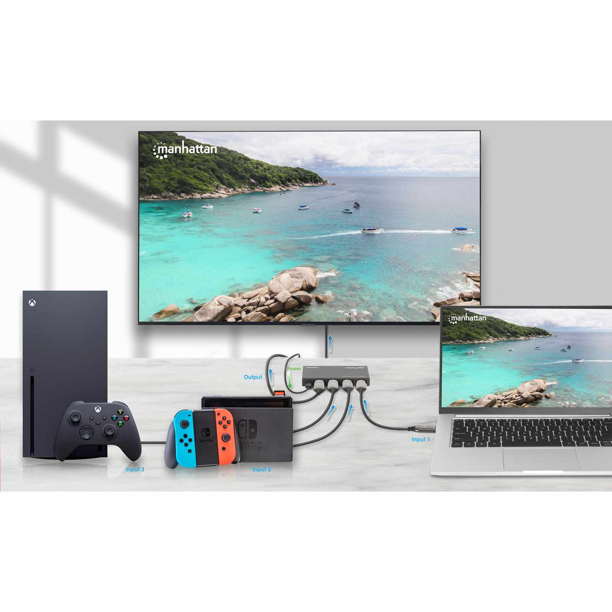 Switch HDMI de 3 puertos 4K Image 4
