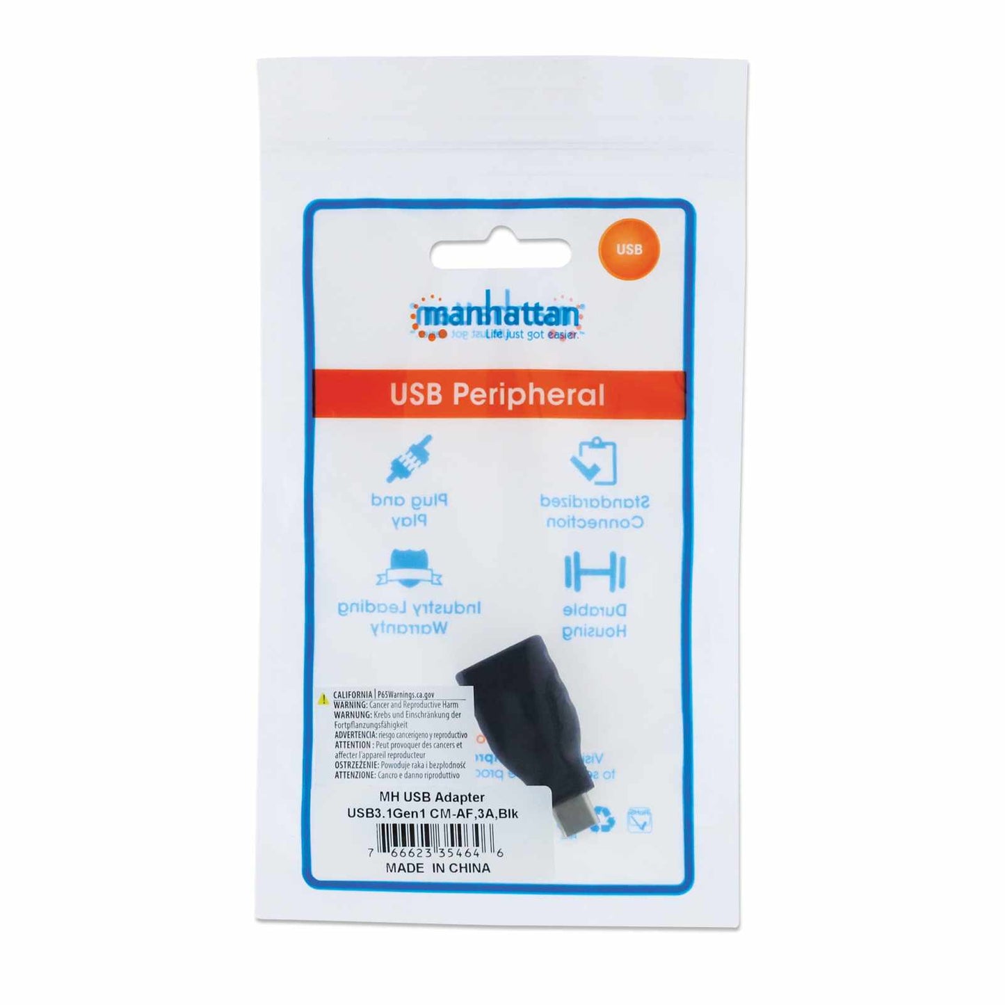 Adaptador USB-C a USB-A Packaging Image 2