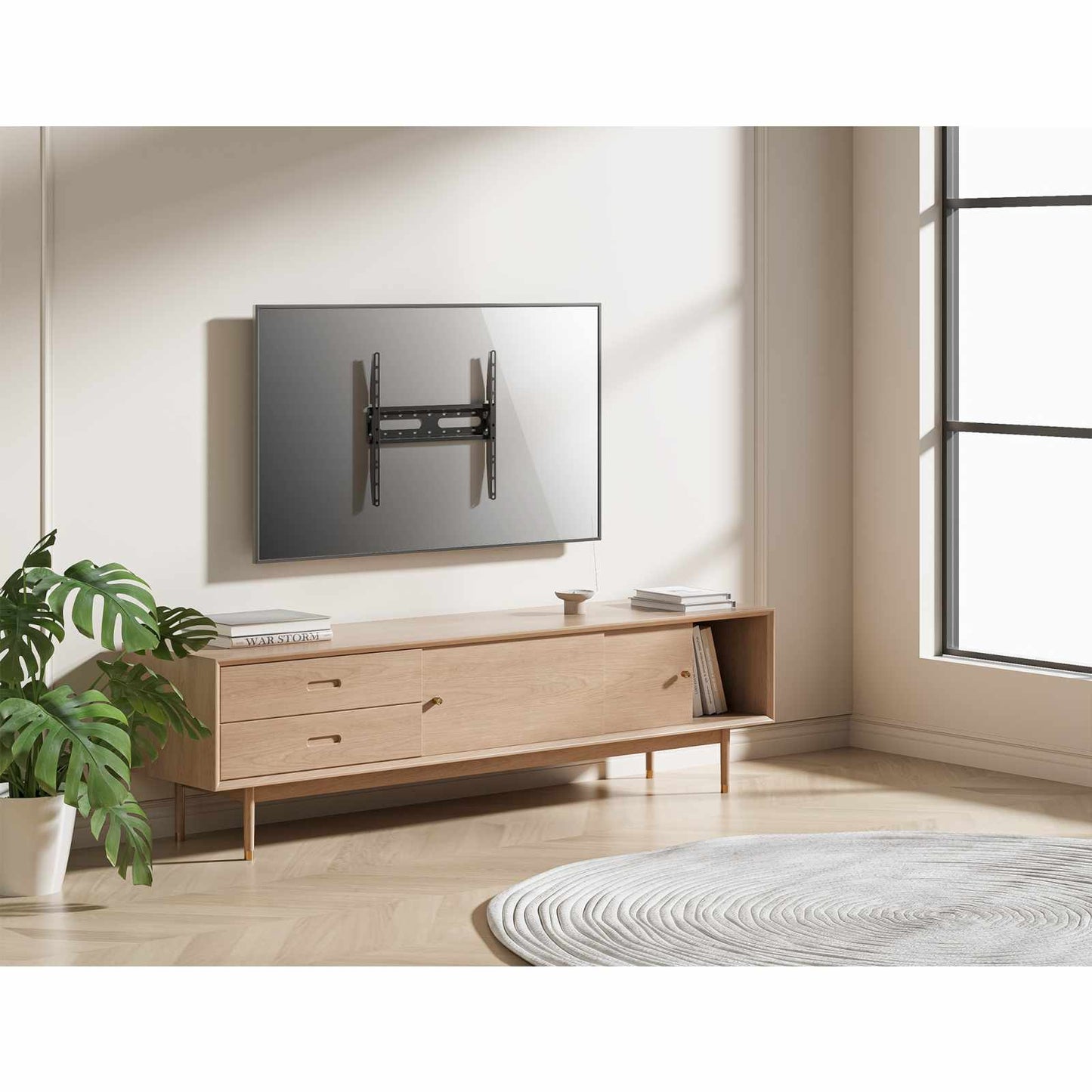 Soporte de Pared Fijo de Bajo Perfil para Pantallas de 32" a 55" Image 8