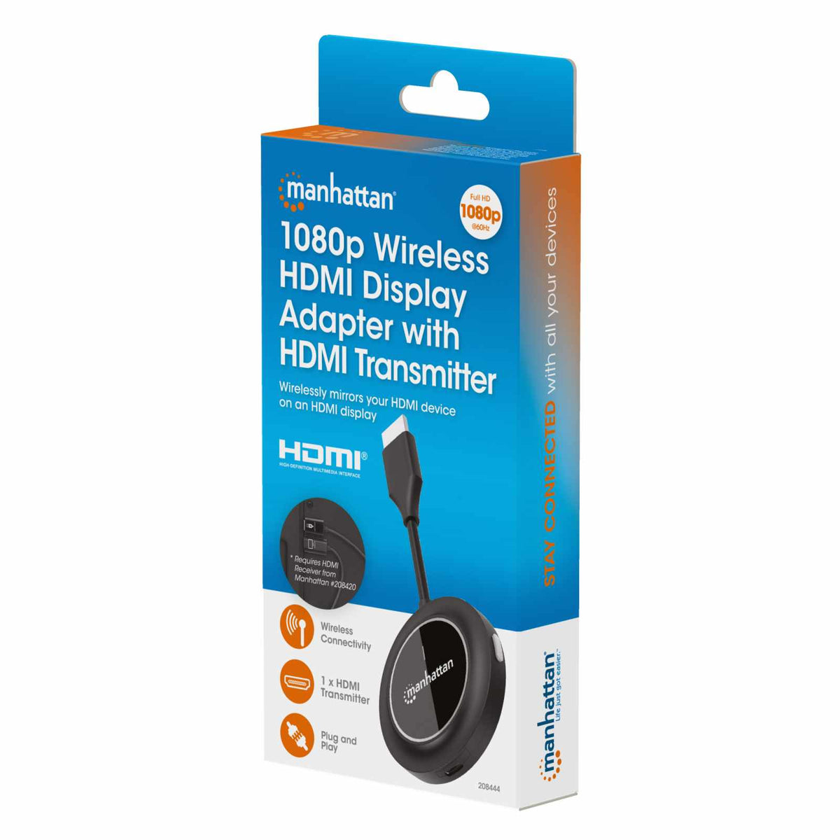 Transmisor de video inalámbrico HDMI 1080p Packaging Image 2