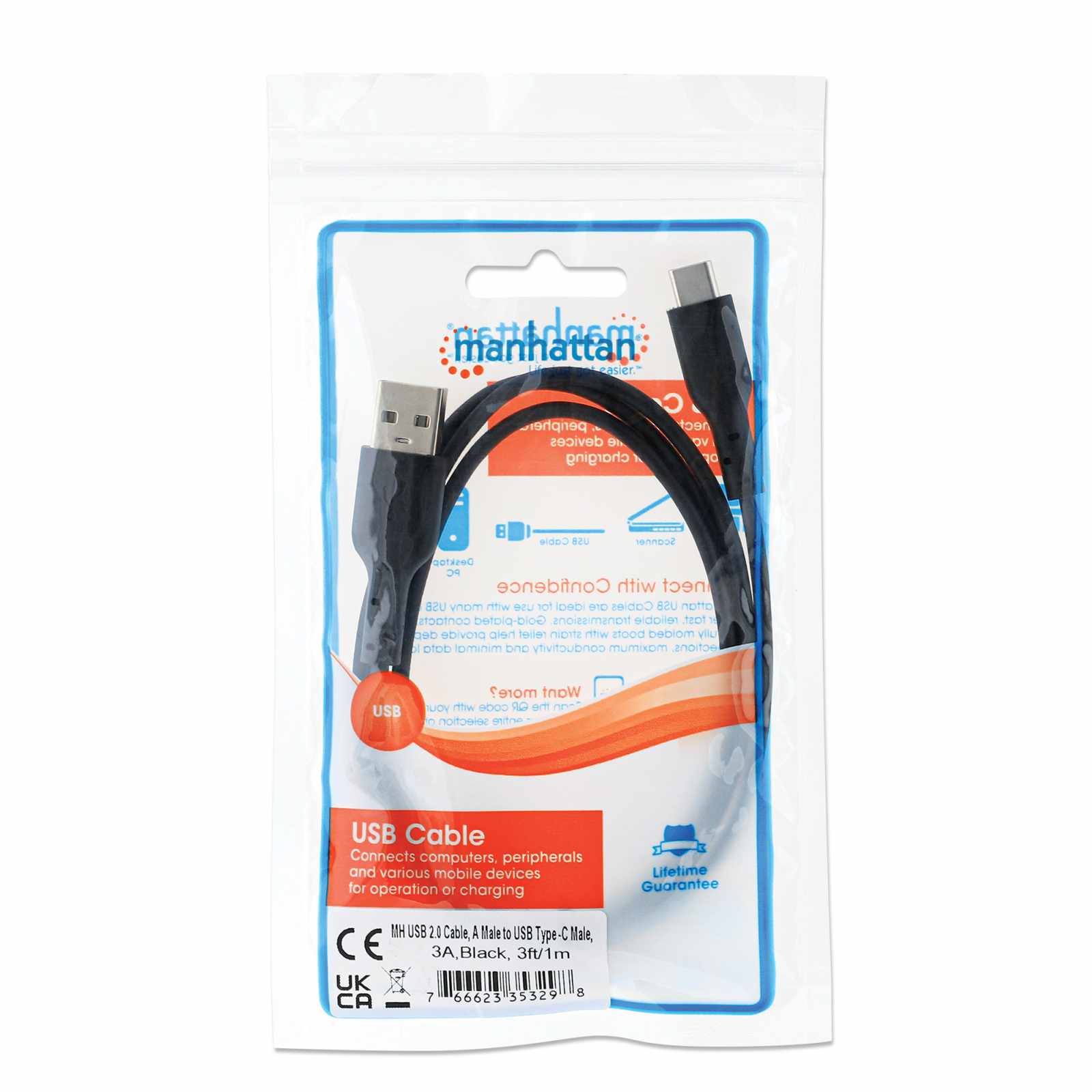 Cable para Dispositivos USB C de Alta Velocidad Packaging Image 2