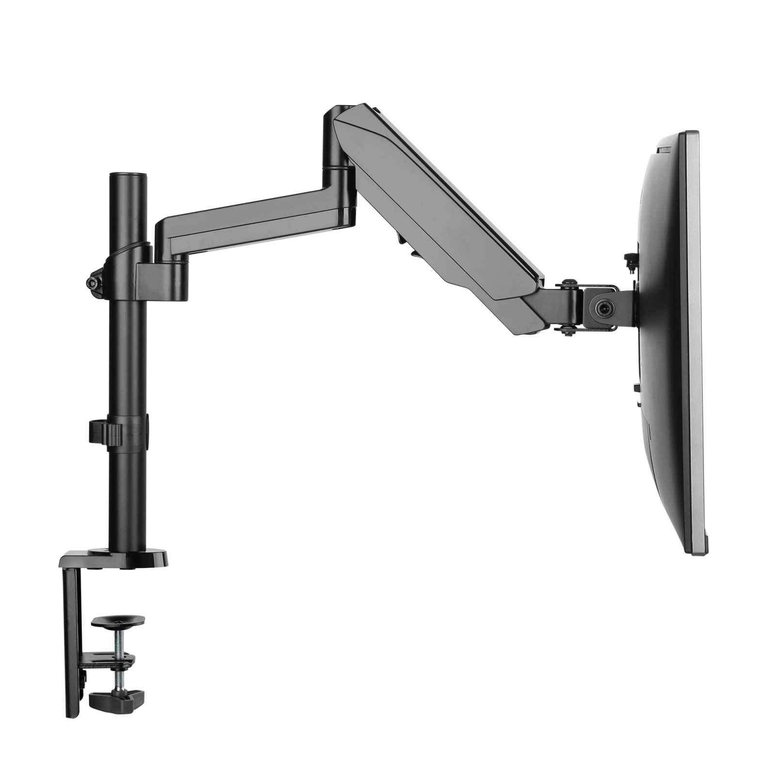 Soporte para monitor con resorte a gas universal y brazo ajustable en altura. Image 10