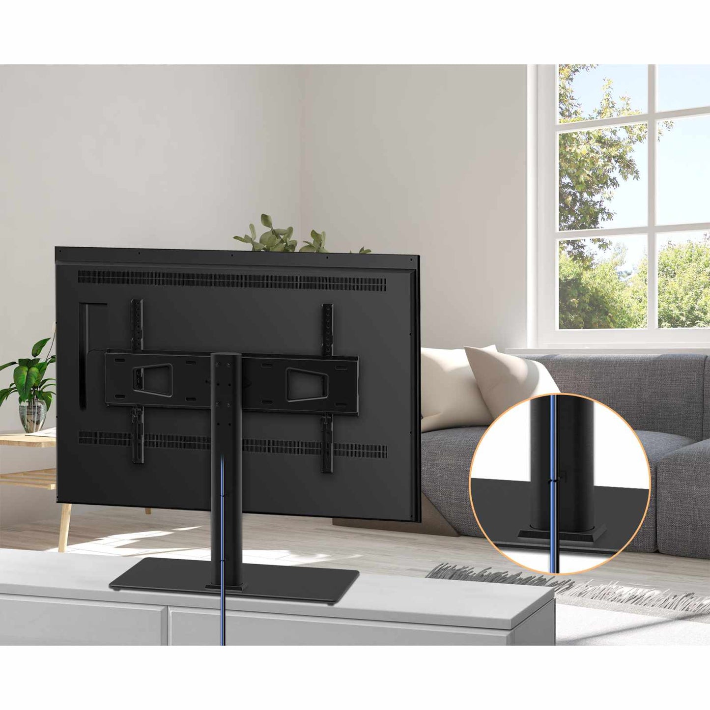 Soporte de Escritorio con Altura Ajustable para Pantallas de 32" a 65" Image 10