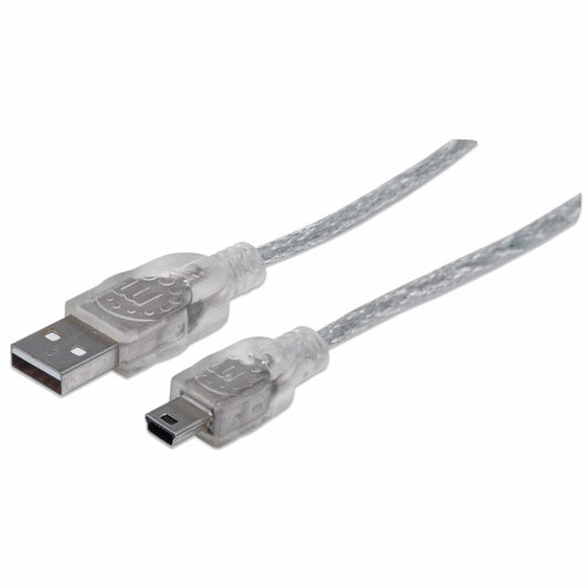 Cable USB 2.0 A macho a Mini B macho, 480 Mbps 1.8m Image 1