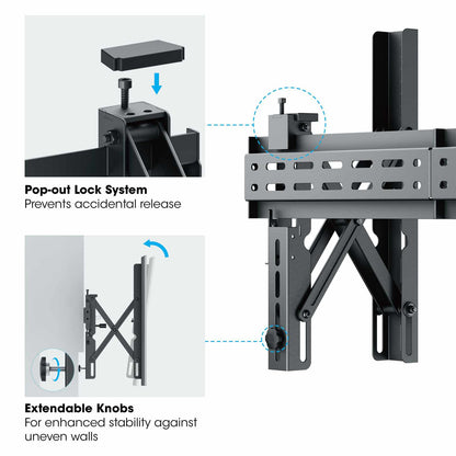Soporte para Videowall de 37" a 70" con sistema Pop-Out Image 14
