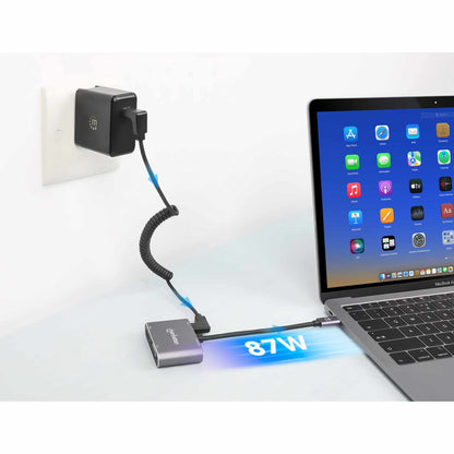 Docking Station de USB-C a HDMI y VGA, 4 en 1, con suministro de energía Image 11