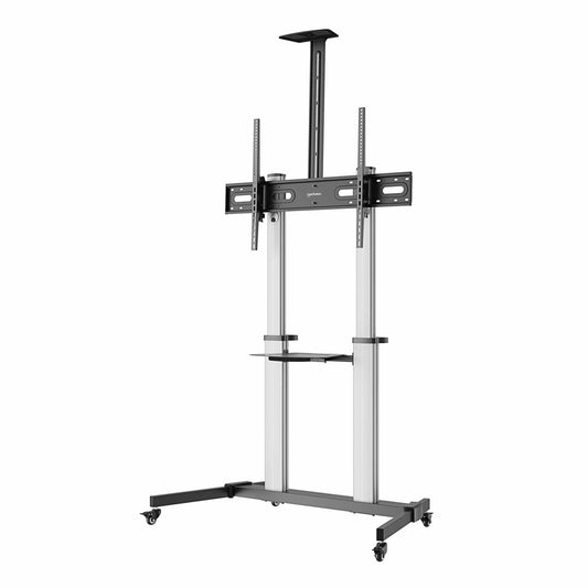 Soporte de Aluminio tipo Carrito con Altura Ajustable para Pantallas de 60" a 100" Image 1