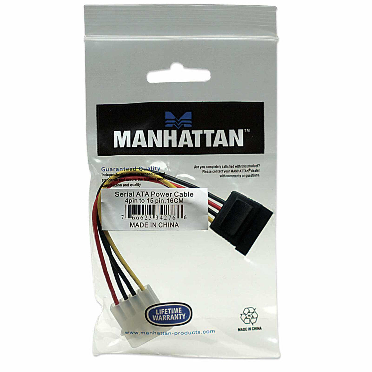 Cable de Energía SATA Packaging Image 2