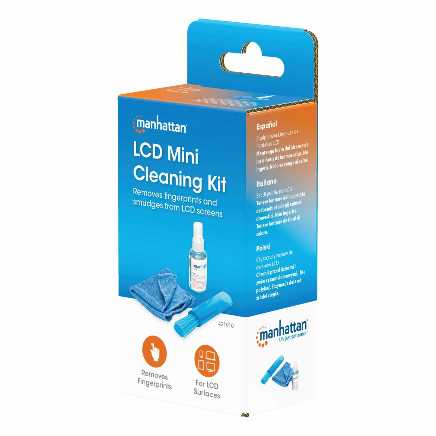Mini Kit de Limpieza de Pantallas LCD 60ml Packaging Image 2