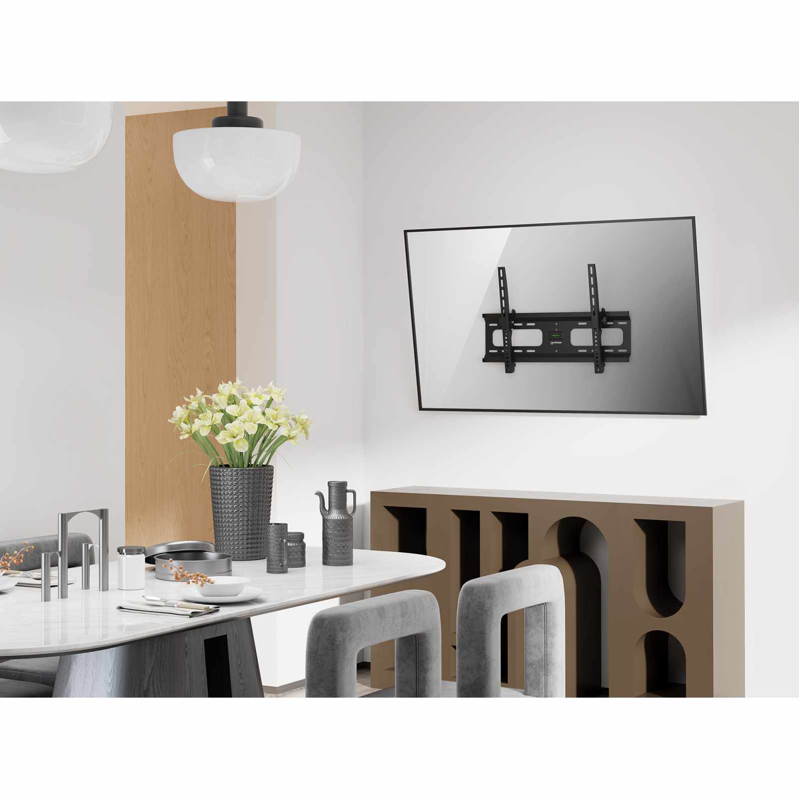 Soporte de Pared de Alta Resistencia con Inclinación para Pantallas de 37" a 70" Image 3